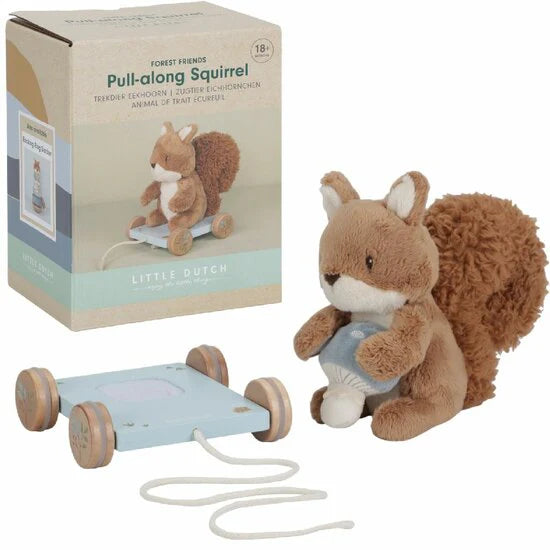 צעצוע משיכה| סנאי חברי היער Little Dutch