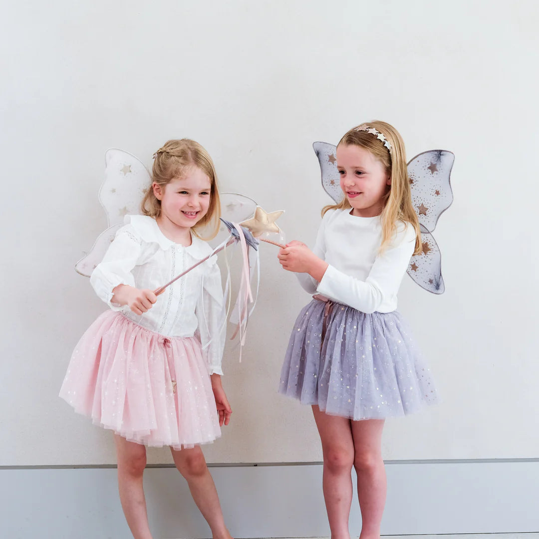 כנפיים פיית כוכבים ורוד זהב Star Fairy Wings |Pink gold Mimi&Lula