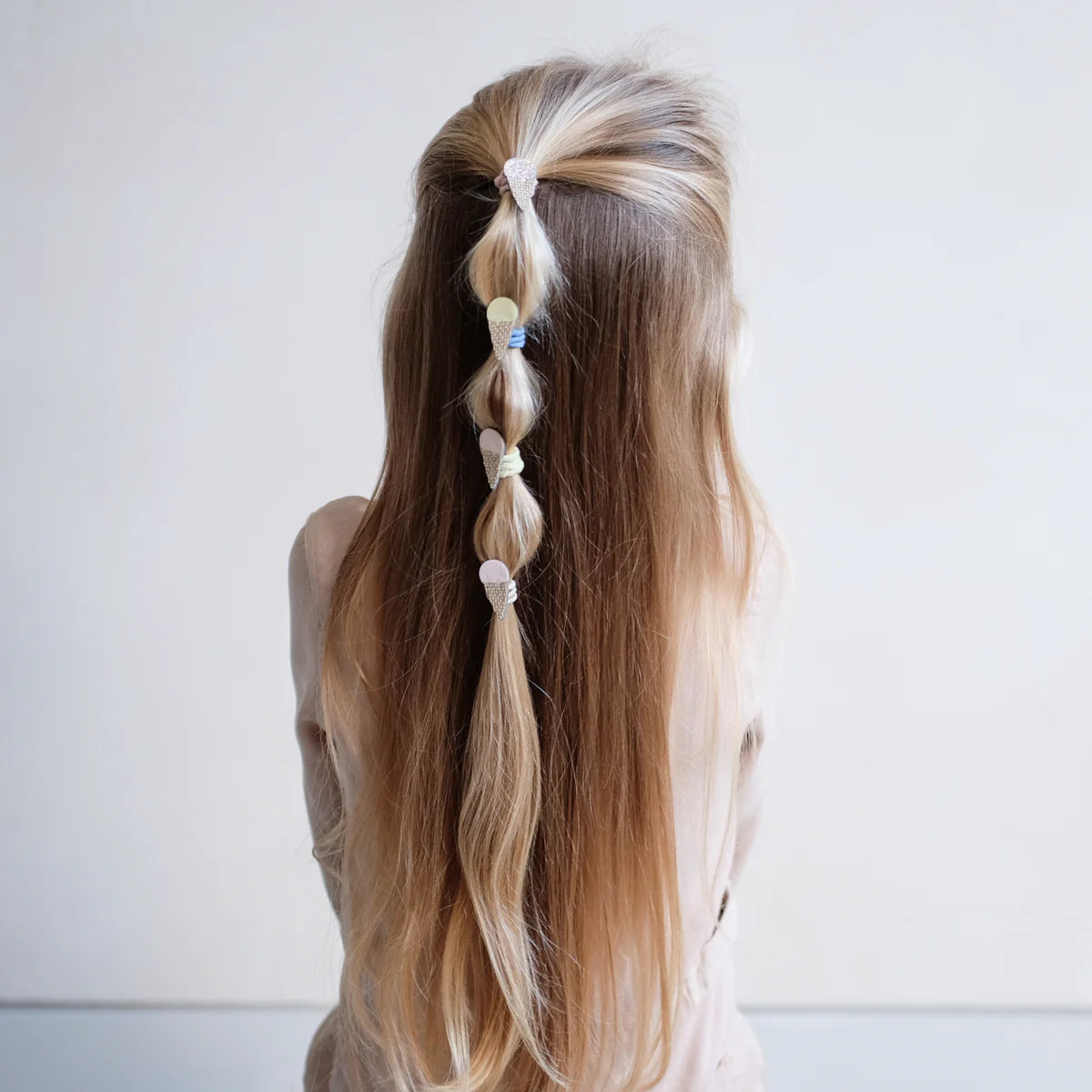 סט 8 גומיות לשיער ice cream mini ponies Mimi&Lula