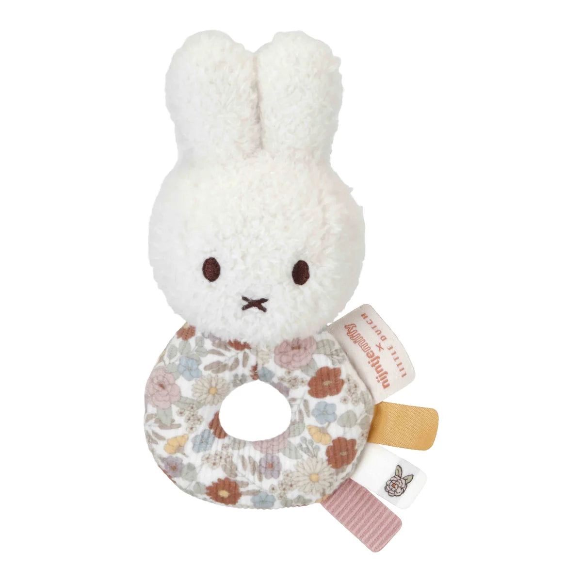 miffy x Little Dutch | Rattle Vintage רעשן Flowers