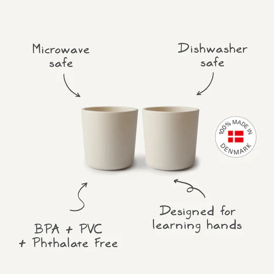 זוג כוסות MUSHIE בצבע בלו