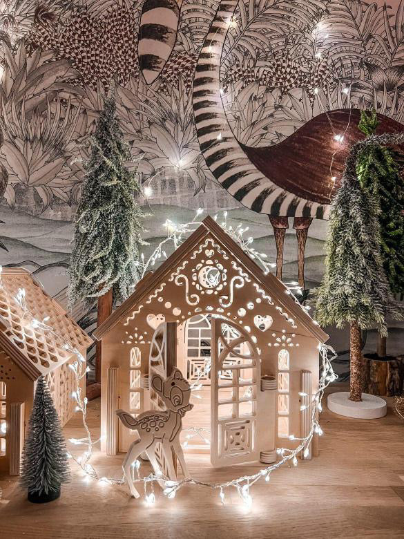 Gingerbread House Trele morele Design | בינוני