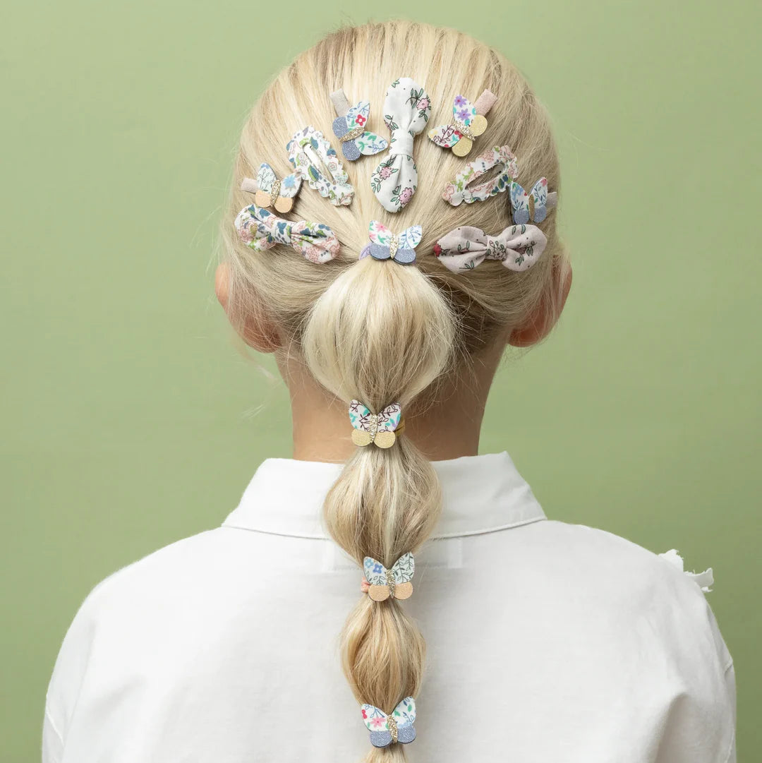 סט 5 סיכות פרחים Floral Mini Clips Mimi&Lula