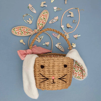 8 סיכות קטנות לשיער Bunny Mini Clips Mimi&Lula