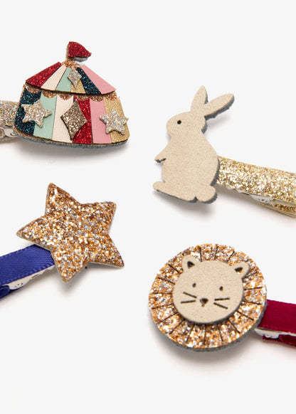 סט 8 סיכות קטנות לשיער circus Mimi&Lula