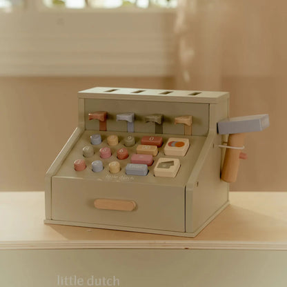 קופה רושמת מעץ Little Dutch