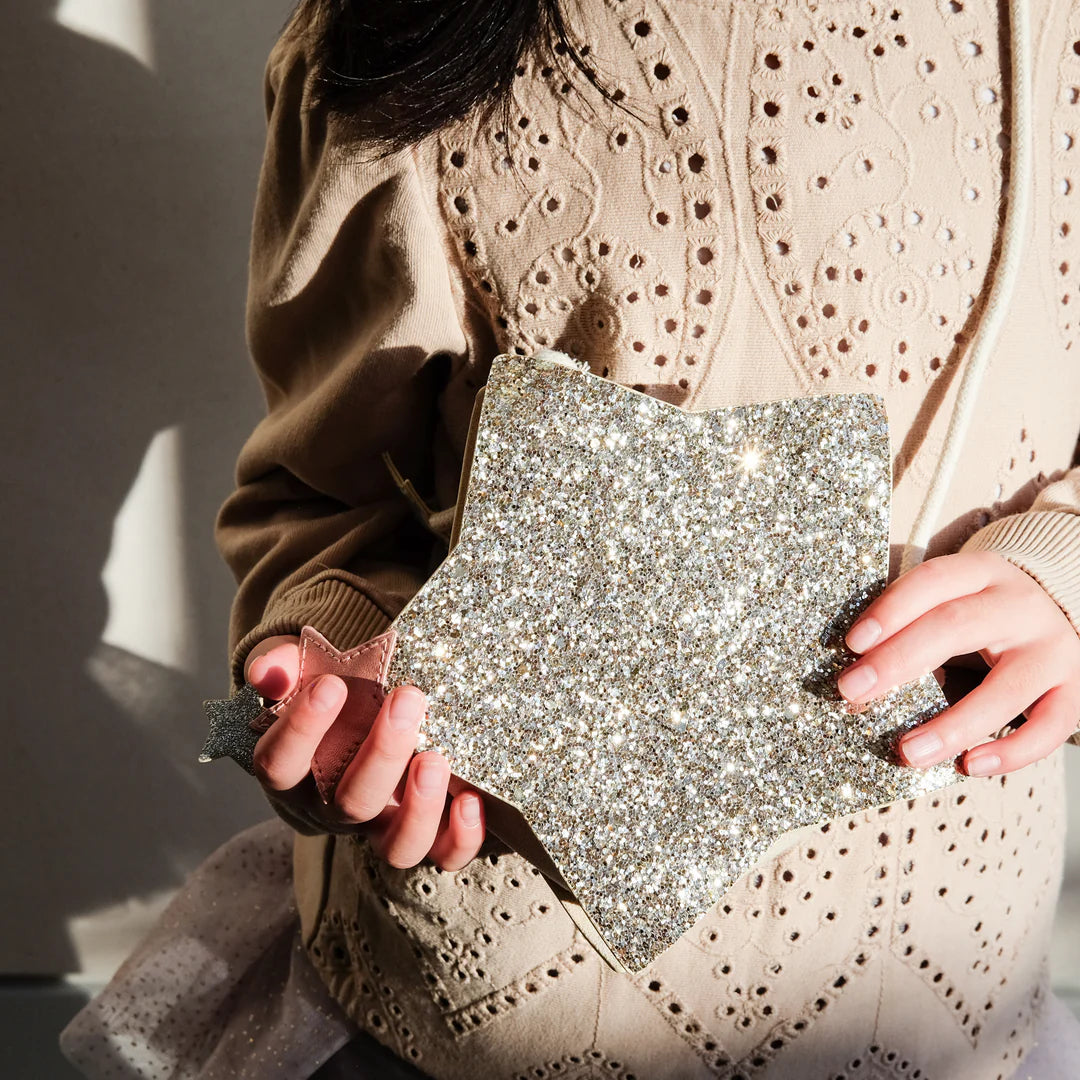 תיק כוכב מנצנץMimi&Lula | glitter sparkle star bag