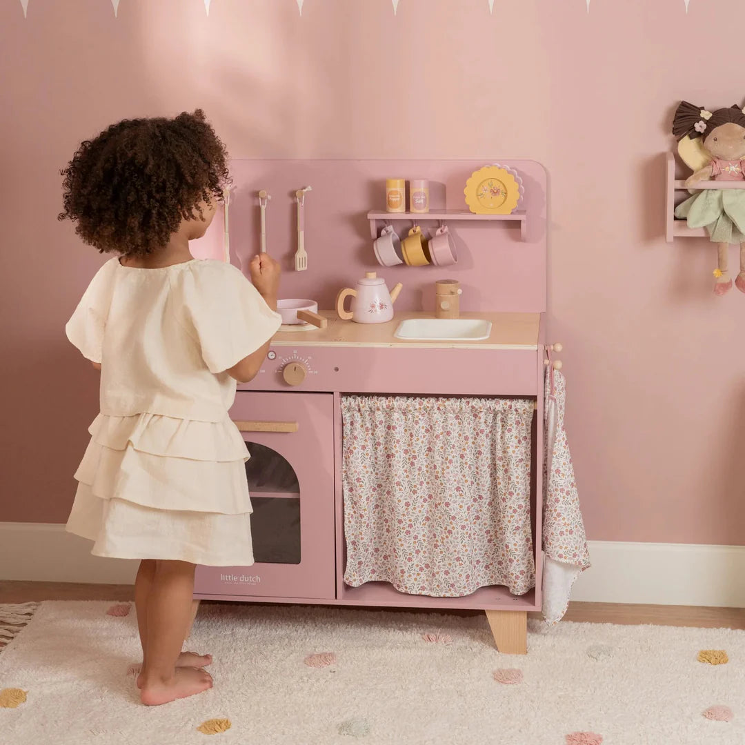 מטבח צעצוע| ורוד Little Dutch