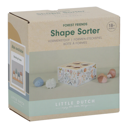 קופסת מיון צורות | חברי יער Little Dutch
