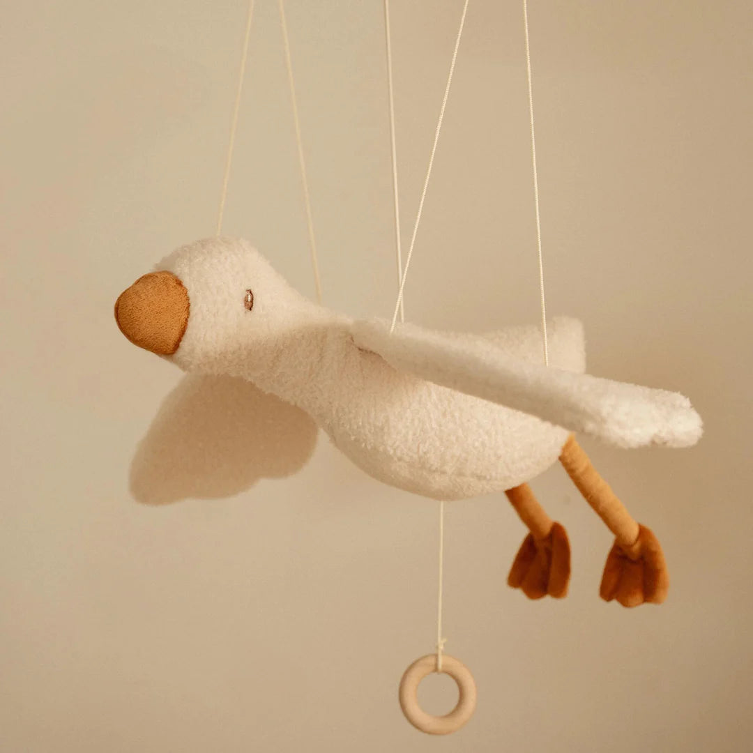 מובייל דקורטיבי אווז תלוי מעופף Little Goose Hanging Decoration | newborn naturals Little Dutch