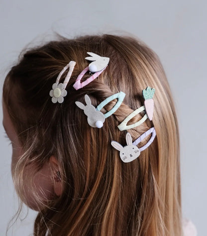 סט 5 סיכות ארנבון מיני Bunny Mini Clips
Mimi&Lula