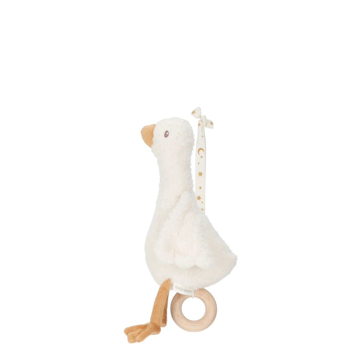תיבת נגינה אווז Goose Musical Pull Toy | newborn naturals Little Dutch