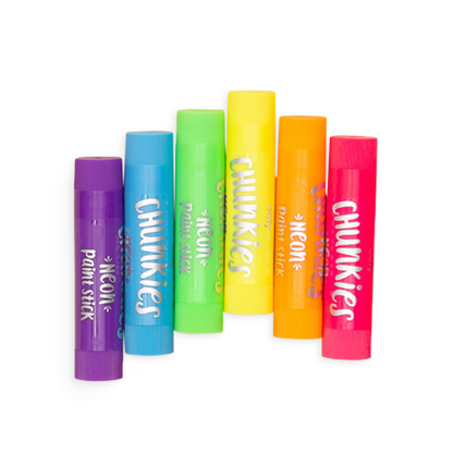 סט צבעי סטיק Chunkies בגווני ניאון
OOLY