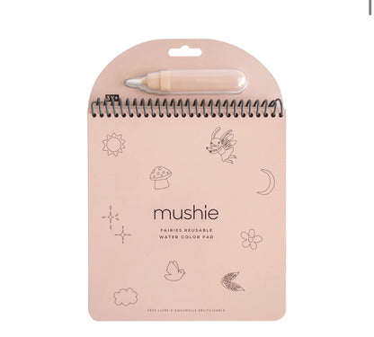 חוברת צביעה במים רב פעמית | פיות ורוד Mushie