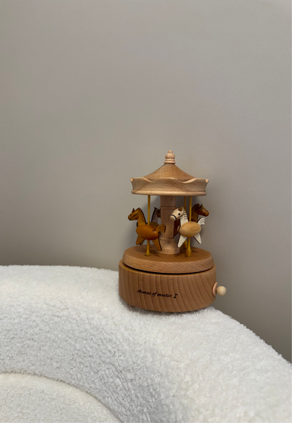 תיבת מוסיקה| קרוסלה סוסים chimes of music