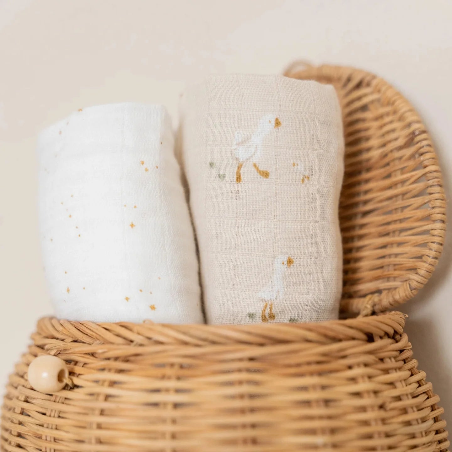 חיתולי טטרה מוסלין 70×70 ס״מ | Newborn Naturals