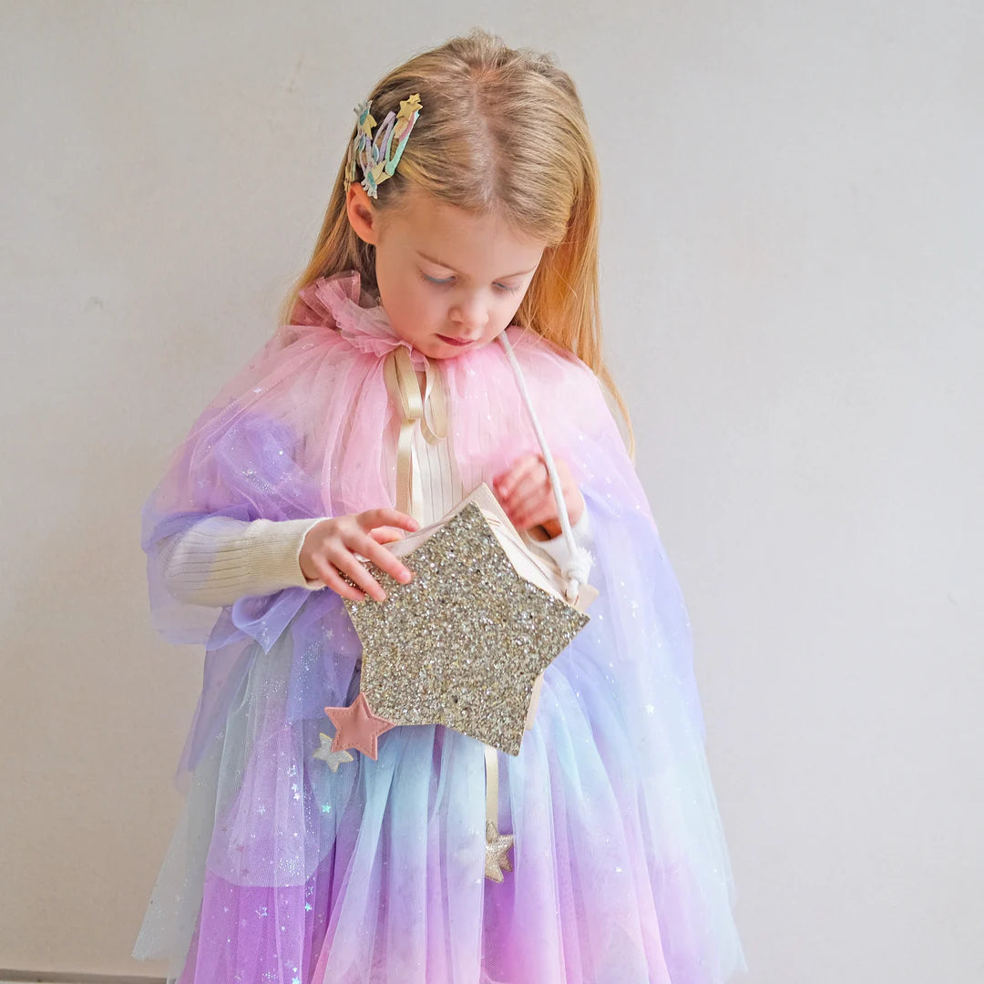 תיק כוכב מנצנץMimi&Lula | glitter sparkle star bag
