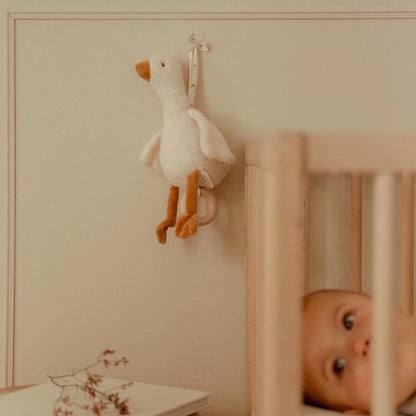 תיבת נגינה אווז Goose Musical Pull Toy | newborn naturals Little Dutch