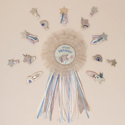 סיכת יום הולדת חד קרן Mimi&Lula