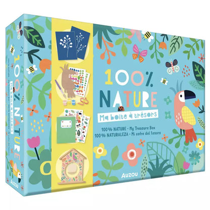 ערכת יצירה|אוצרות מהטבע creative set nature treasure box AUZOU