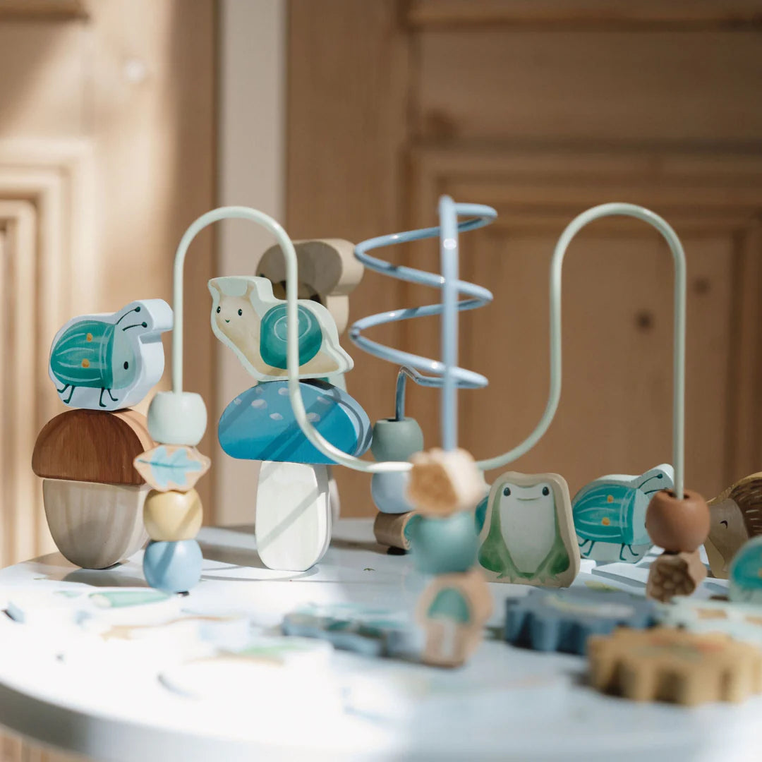 שולחן פעילות מעץ| חברי יער Little Dutch