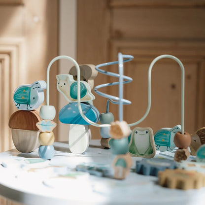 שולחן פעילות מעץ| חברי יער Little Dutch