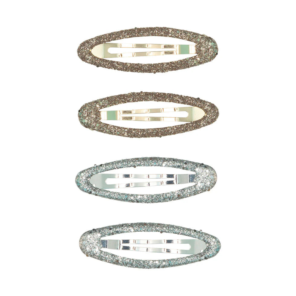 4 סיכות מנצנצות Mimi&Lula