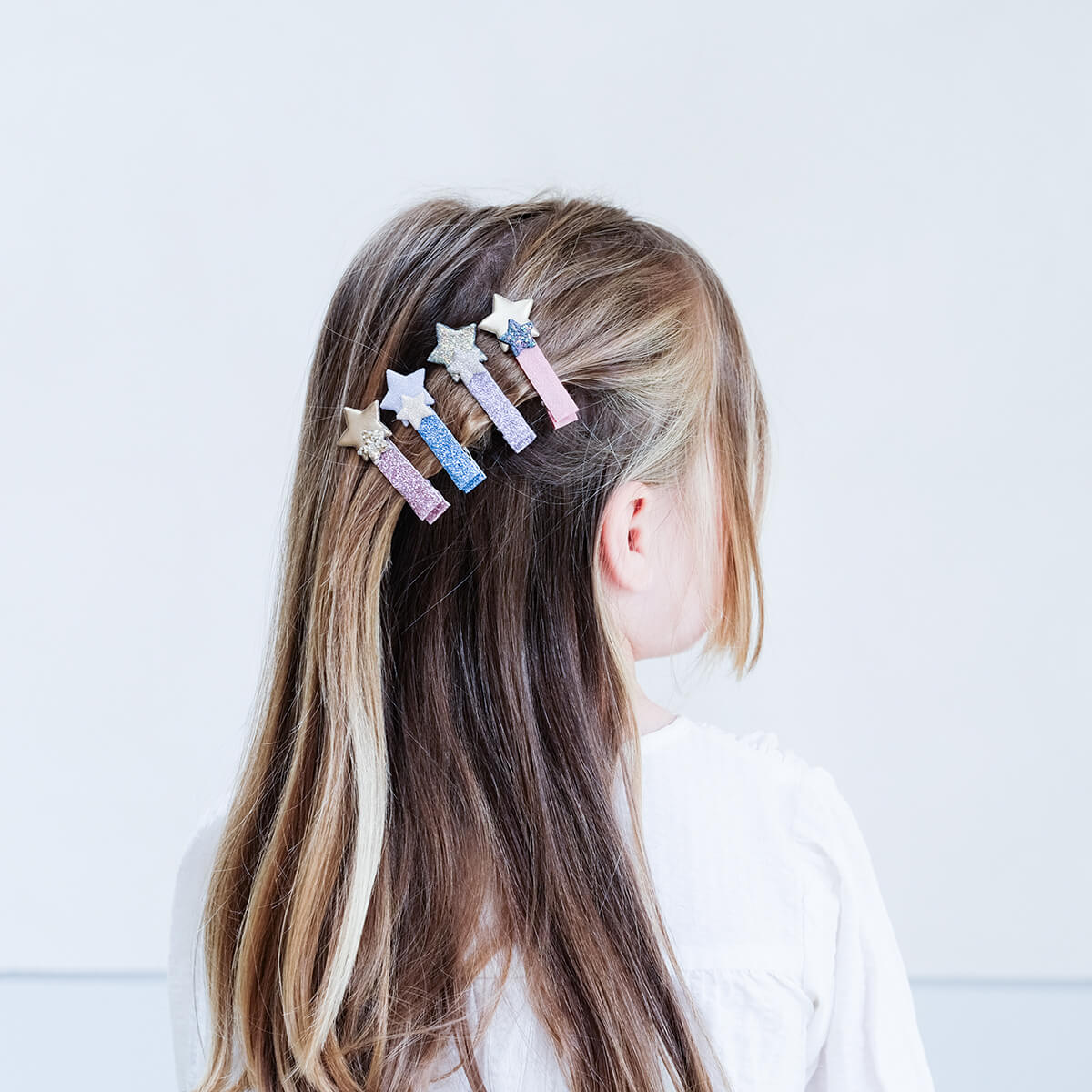 סט 4 סיכות כוכבים star bar clips Mimi&Lula