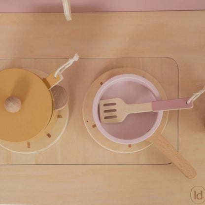 מטבח צעצוע| ורוד Little Dutch