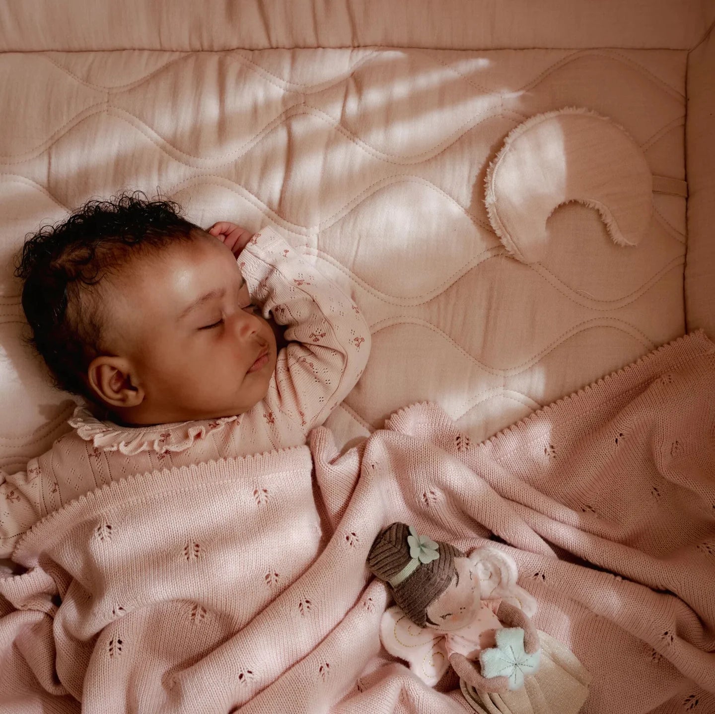 Playpen mat| pink Little Dutch