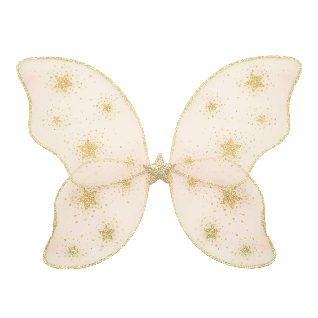 כנפיים פיית כוכבים ורוד זהב Star Fairy Wings |Pink gold Mimi&Lula