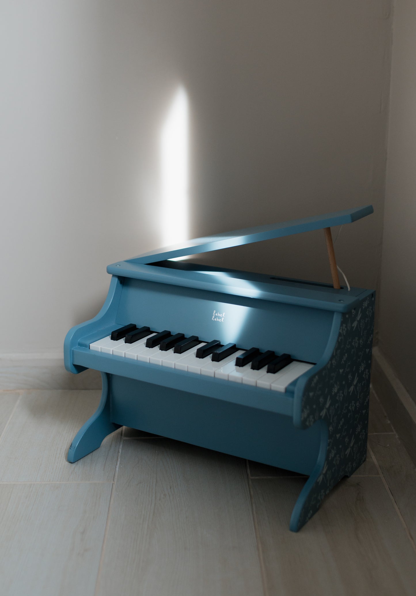 פסנתר עץ לתינוקות וילדים| כחול