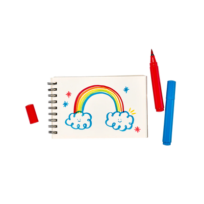 מארז 10 טושי מכחול עבים