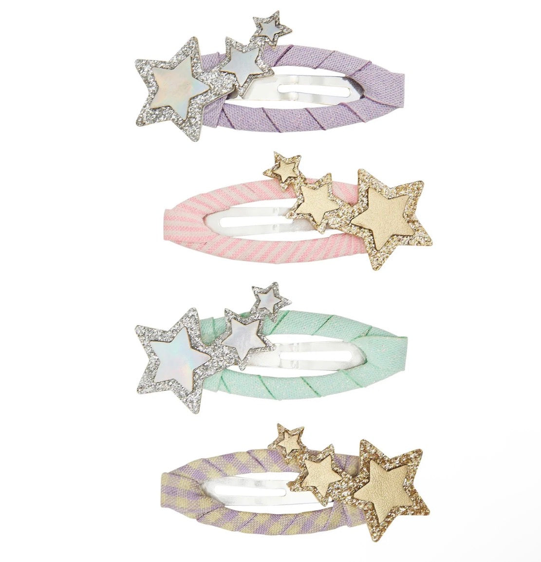 סט 4 סיכות שיער כוכבים stars hair clips Mimi&Lula
