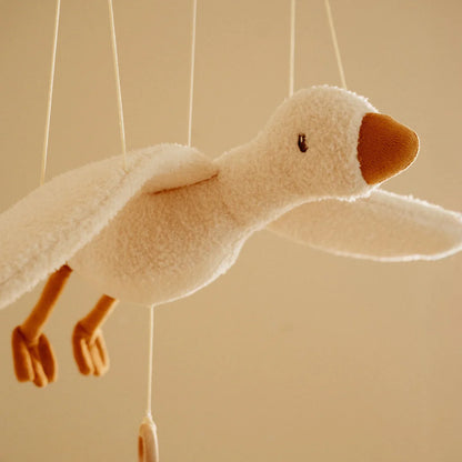 מובייל דקורטיבי אווז תלוי מעופף Little Goose Hanging Decoration | newborn naturals Little Dutch