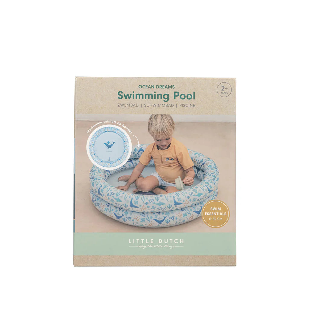 בריכת פעילות מתנפחת Inflatable pool | Ocean Dreams Blue 80 cm