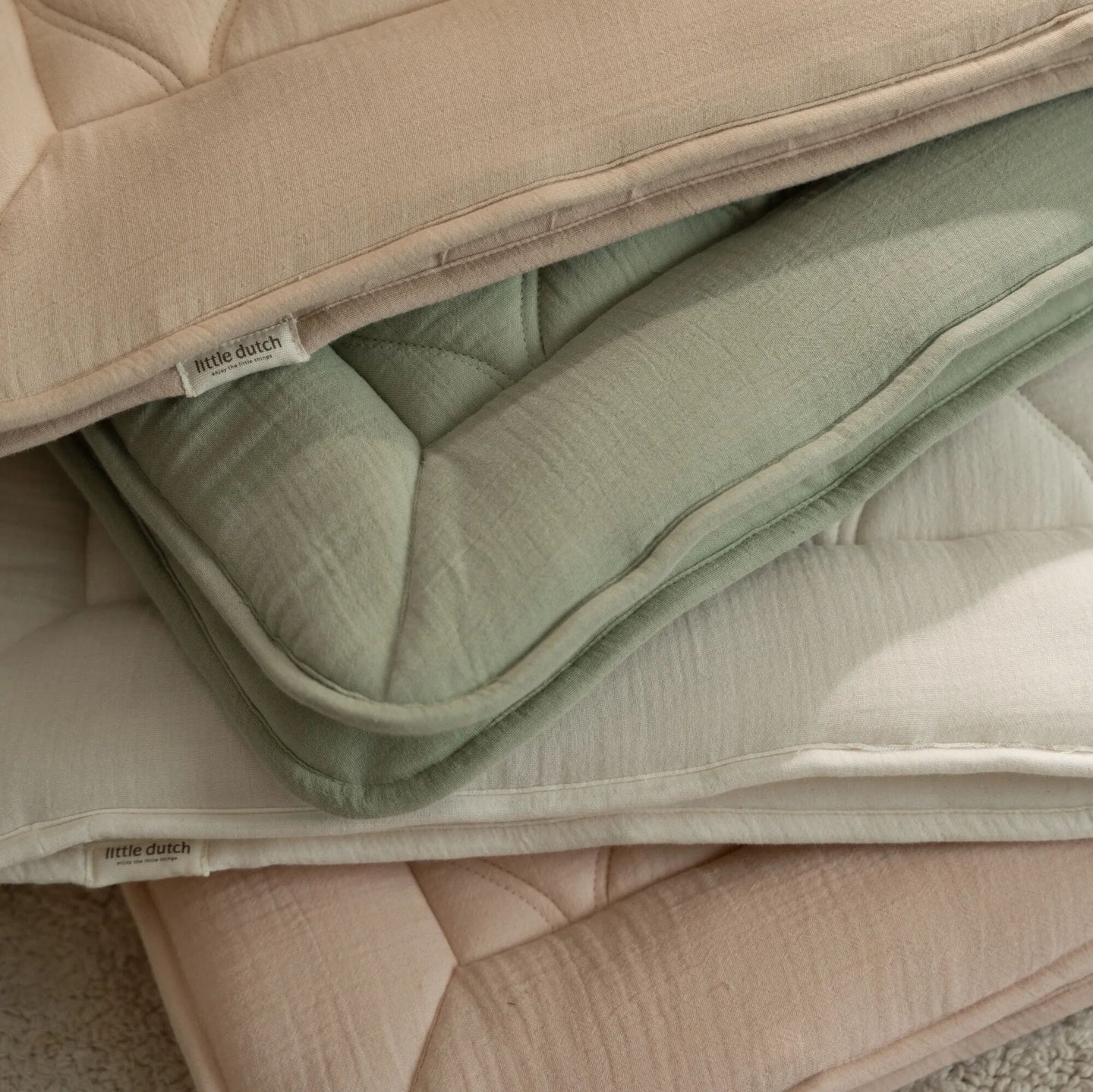 Playpen mat| pink Little Dutch