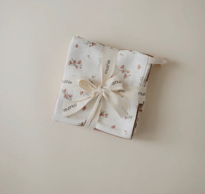 חמישיית חיתולי רחצה Mushie| בלאש קיימברידג׳ פרחים