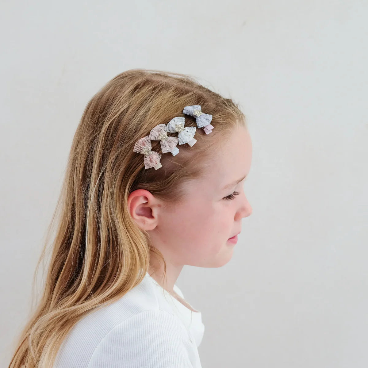 סט 8 סיכות פפיון לשיער Tutu Bow Hair Clips
Mimi&Lula