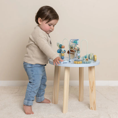 שולחן פעילות מעץ| חברי יער Little Dutch