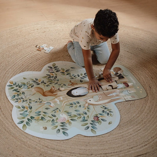 פאזל רצפה| חברי יער