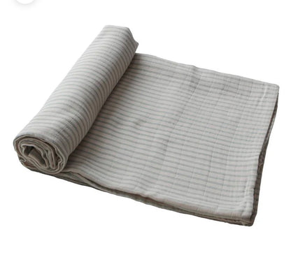 חיתול טטרה מכותנה אורגנית Mushie| פסים סייג׳