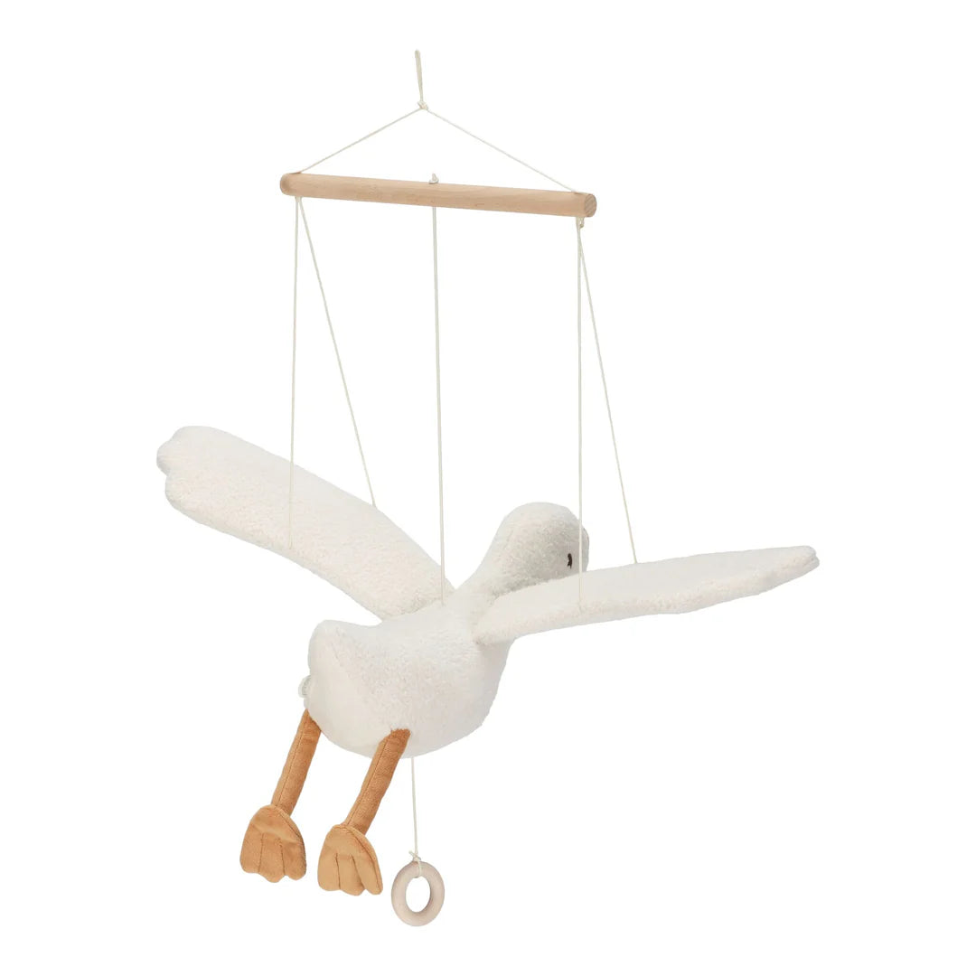מובייל דקורטיבי אווז תלוי מעופף Little Goose Hanging Decoration | newborn naturals Little Dutch