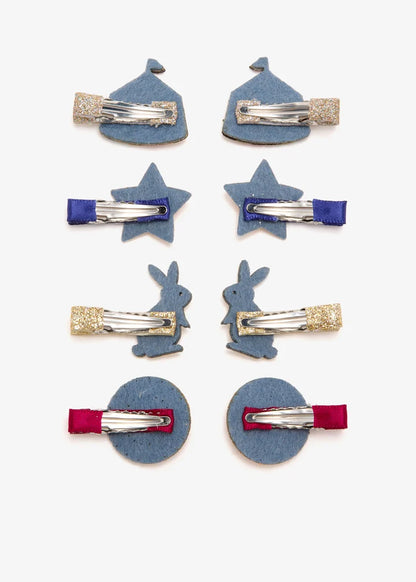 סט 8 סיכות קטנות לשיער circus Mimi&Lula