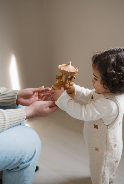 תיבת מוסיקה| קרוסלה סוסים chimes of music