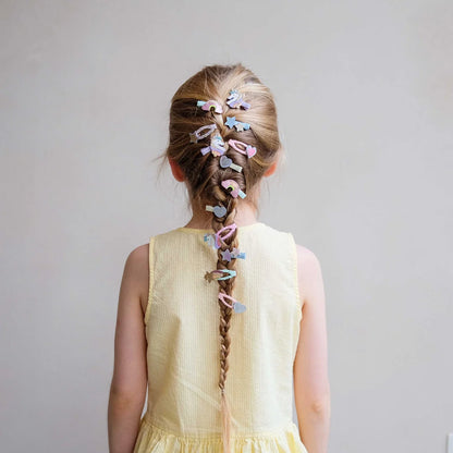 סט 5 סיכות שיער פסטל יוניקורן dreamy unicorn hair clips Mimi&Lula