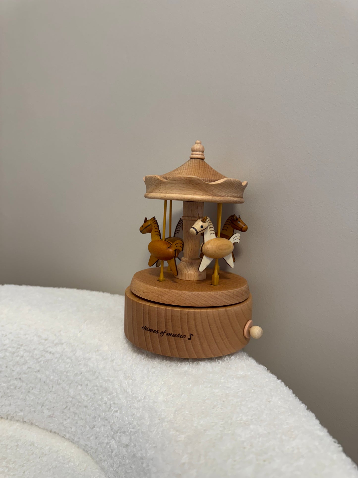 תיבת מוסיקה| קרוסלה סוסים chimes of music