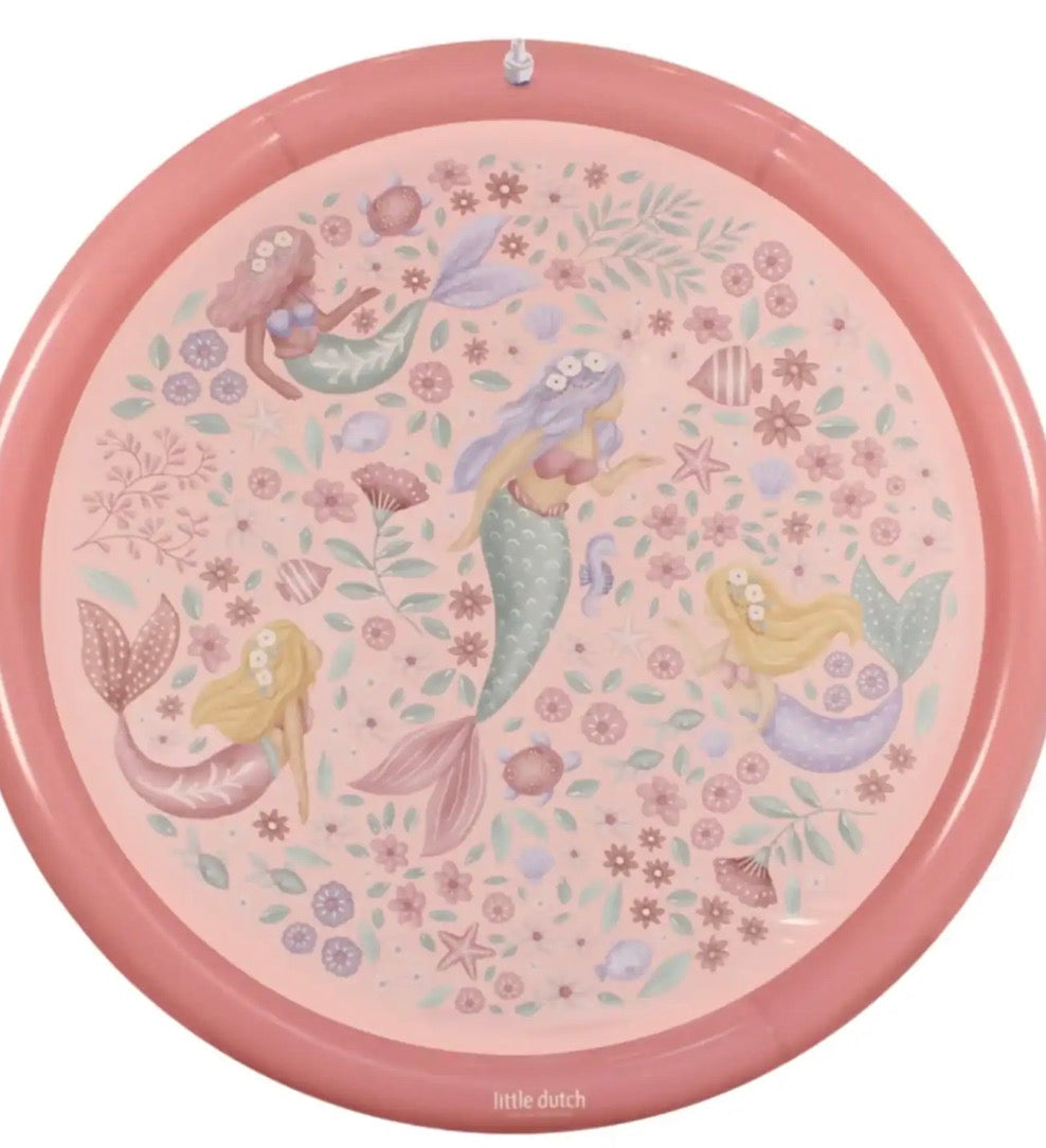 שטיח מים מזרקה | ורוד mermaid Little Dutch