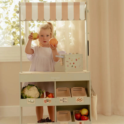 דוכן שוק ובית קפה מעץ Little Dutch