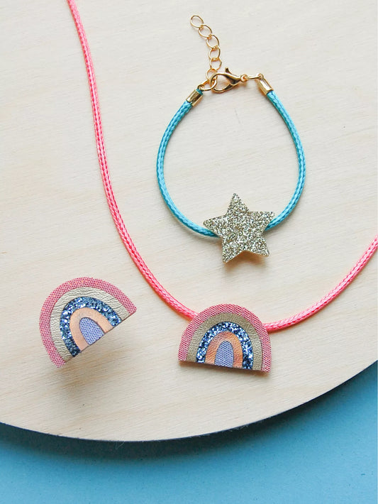 סט תכשיטים Over the Rainbow Jewelry Set Mimi&Lula